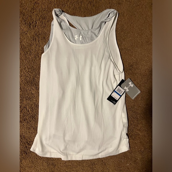 Underarmour girls yxl double tank tops (3) - Picture 4 of 9